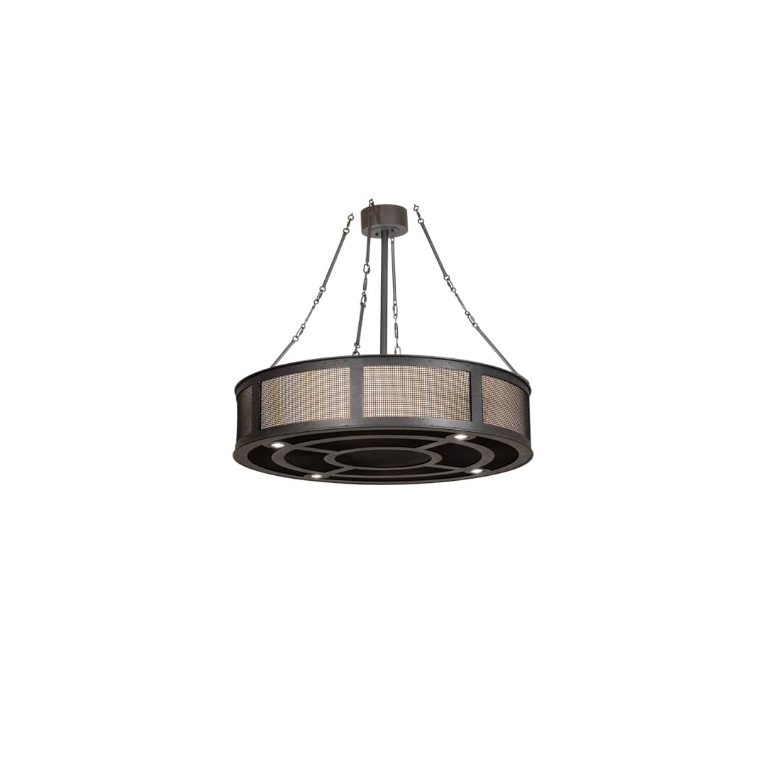8 Light 42" Wide Pendant