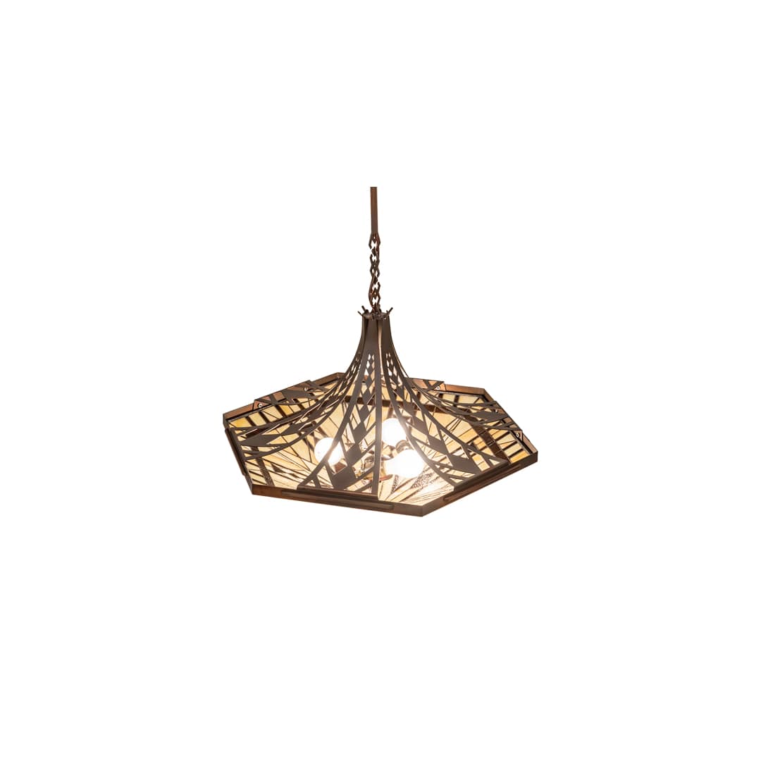 3 Light 29" Wide Pendant