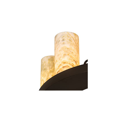 Loxley 9 Light 30" Wide Semi-Flush Ceiling Fixture