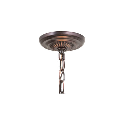 14" Wide Abstract Pendant