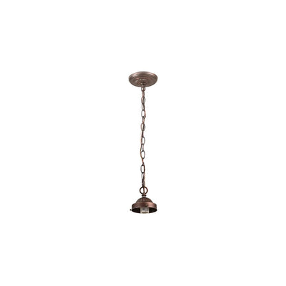 14" Wide Abstract Pendant
