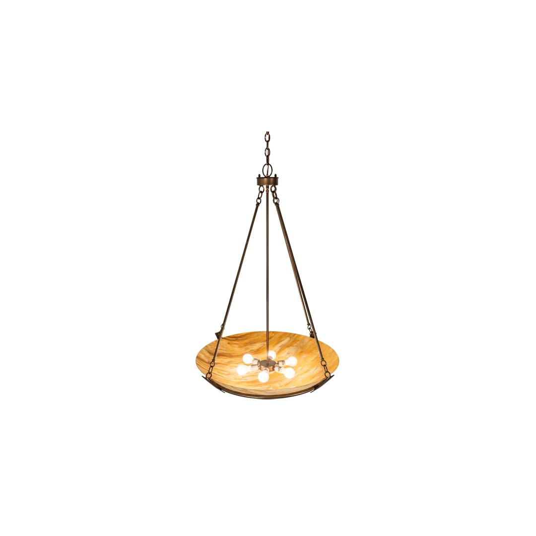 6 Light 36" Wide Pendant