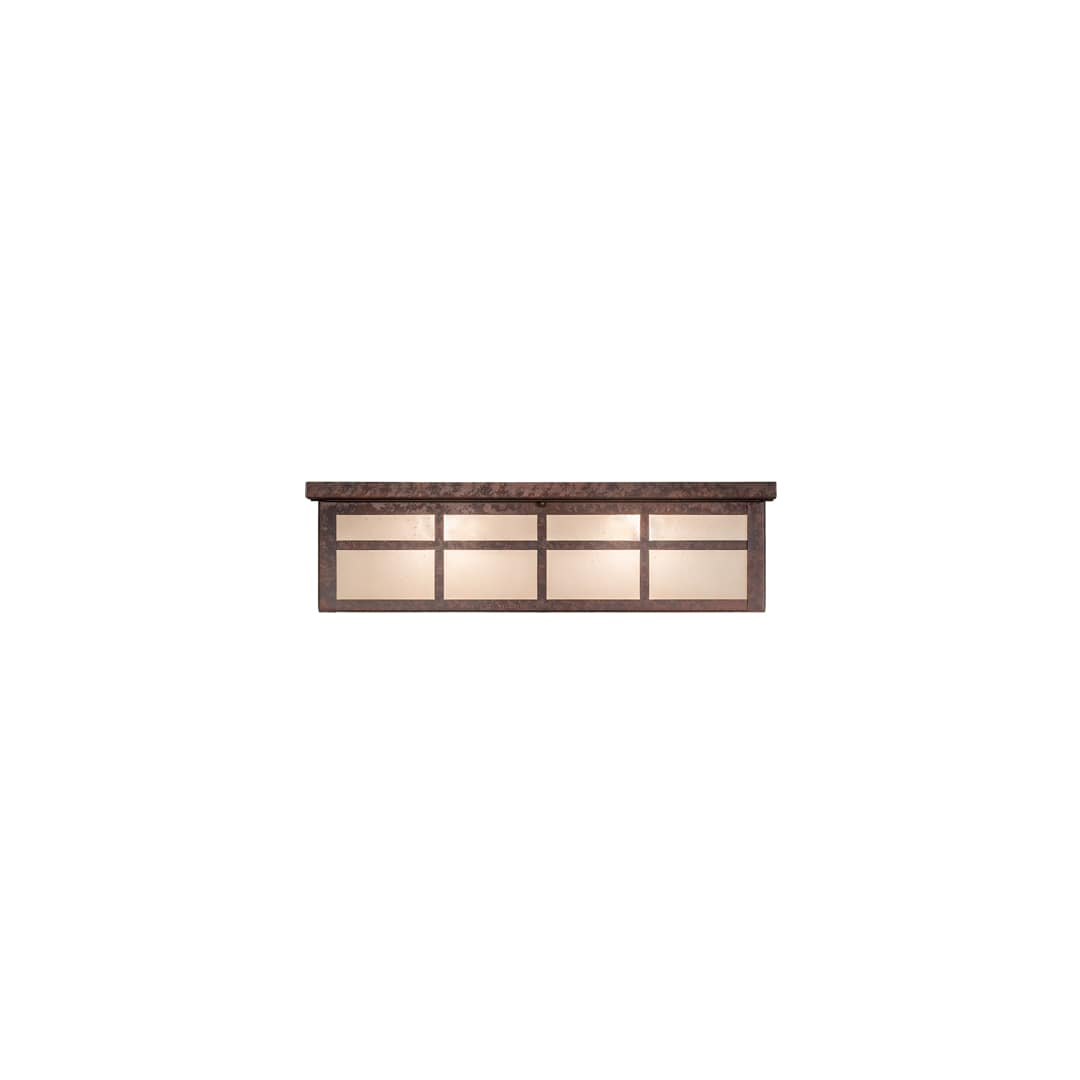 Santa Fe 4 Light 39" Wide Flush Mount Square Ceiling Fixture