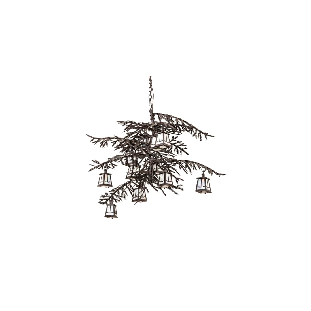 Pine Branch 12 Light 40" Wide Chandelier