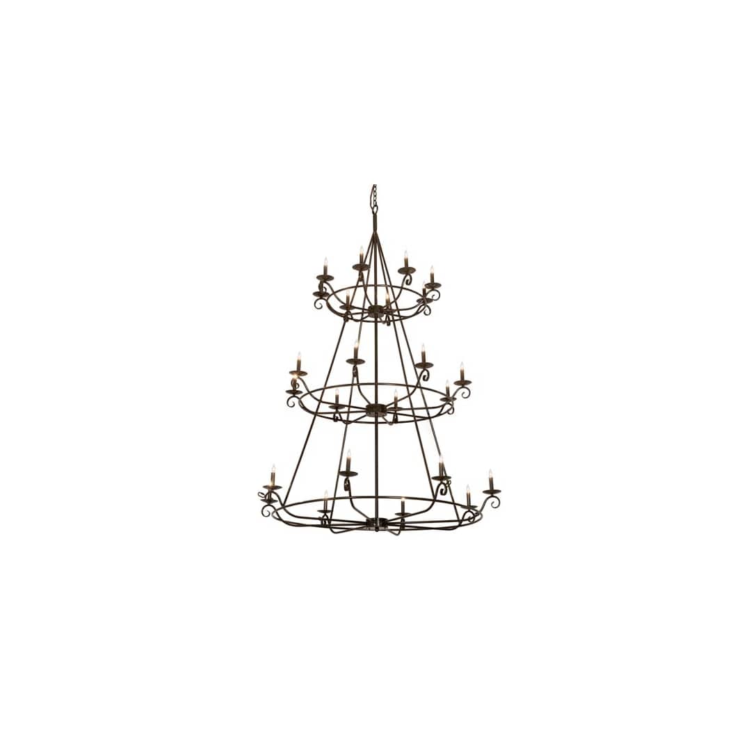 Estrella 24 Light 60" Wide Taper Candle Style Chandelier