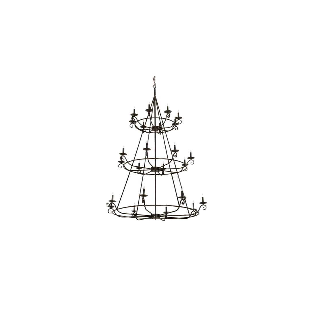 Estrella 24 Light 60" Wide Taper Candle Style Chandelier