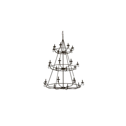 Estrella 24 Light 60" Wide Taper Candle Style Chandelier