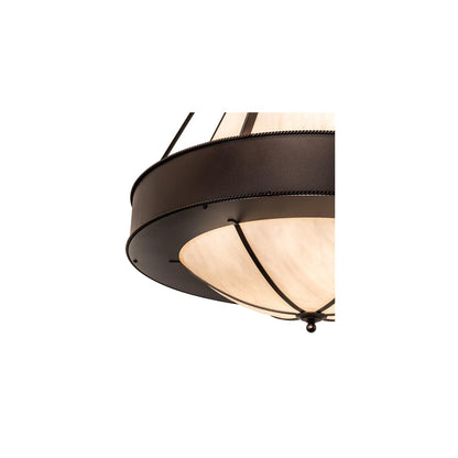 6 Light 36" Wide Pendant