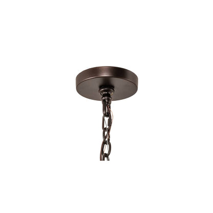 6 Light 36" Wide Pendant