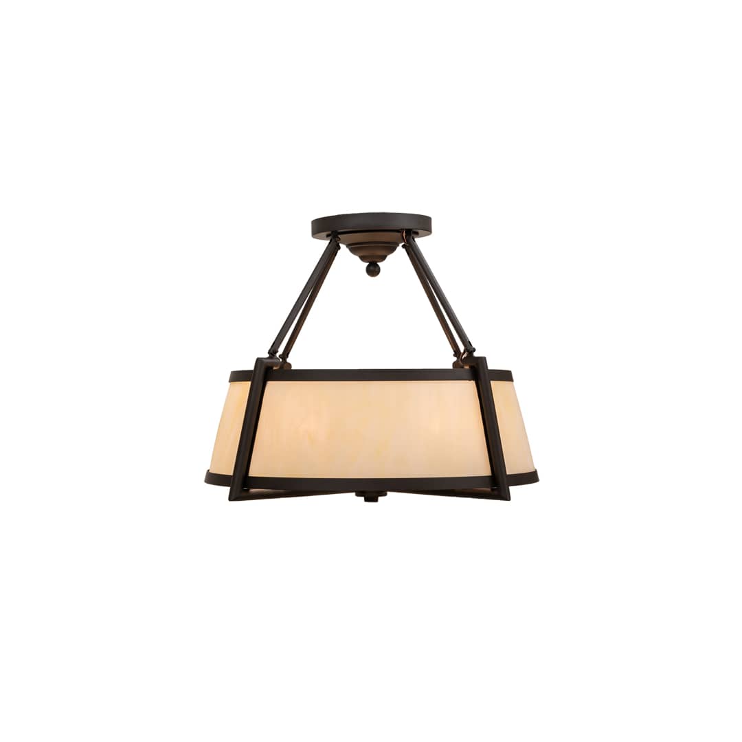 Cilindro Lucy 4 Light 24" Wide Semi-Flush Ceiling Fixture