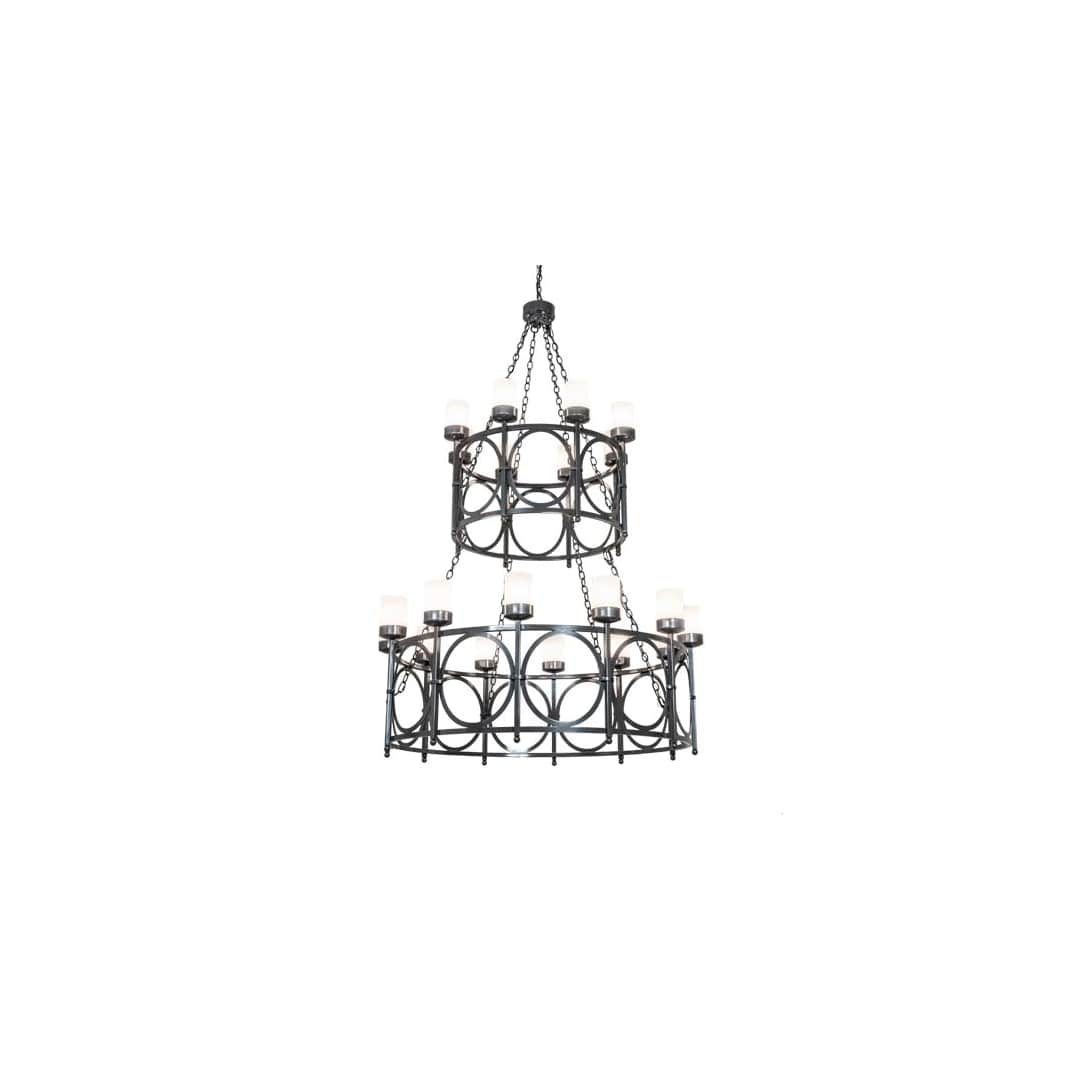 Porta 20 Light 54" Wide Ring Chandelier