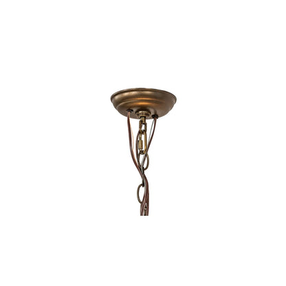 6 Light 41" Wide Abstract Pendant