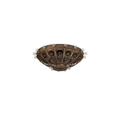 Osteria 24 Light 46" Wide Flush Mount Bowl Ceiling Fixture