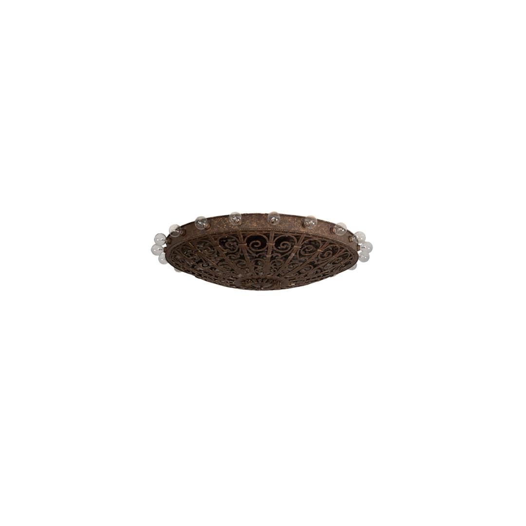Osteria 20 Light 52" Wide Flush Mount Bowl Ceiling Fixture