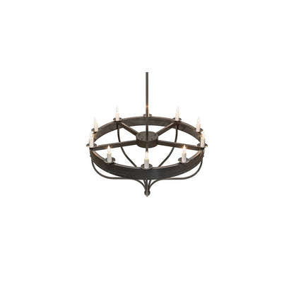 Parnella 10 Light 54" Wide Taper Candle Style Chandelier