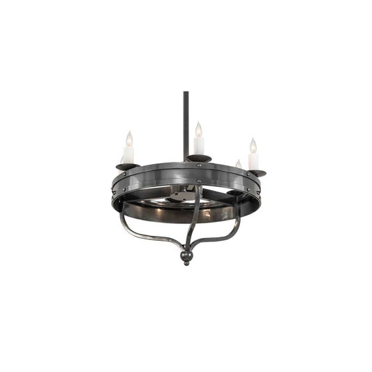 Parnella 6 Light 30" Wide Taper Candle Style Chandelier