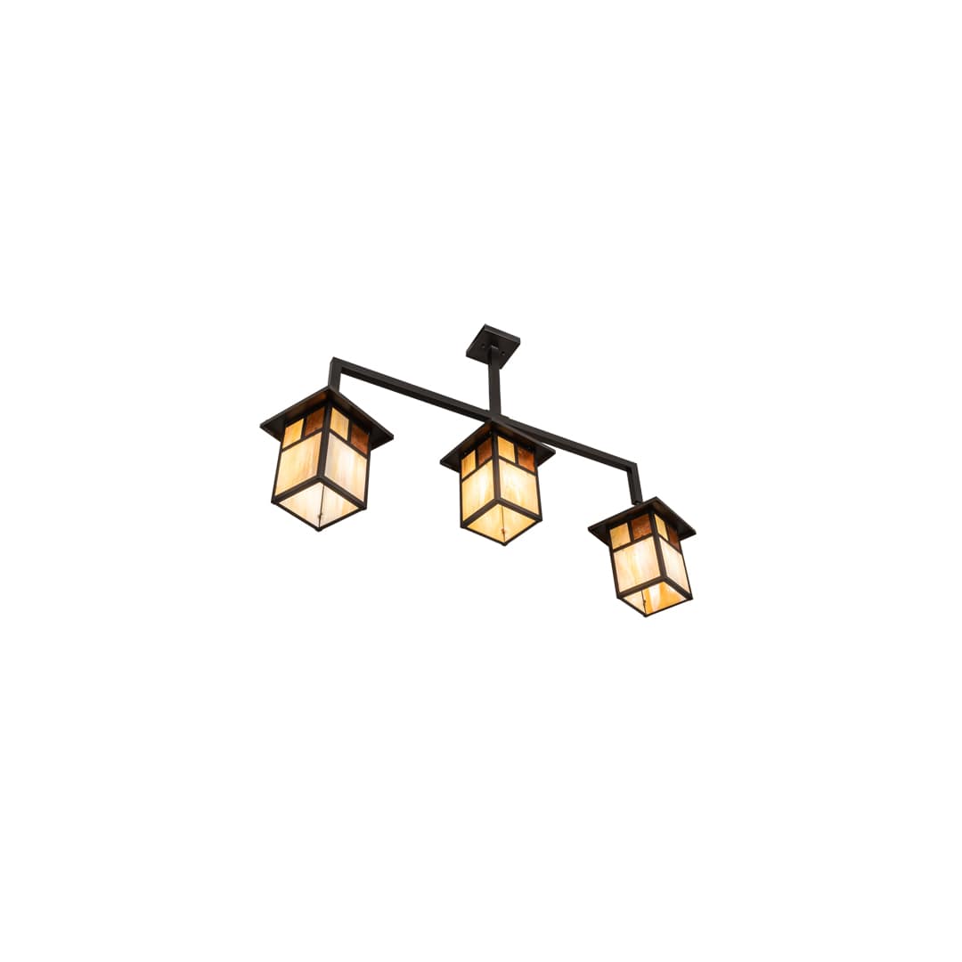 3 Light 47" Wide Linear Pendant