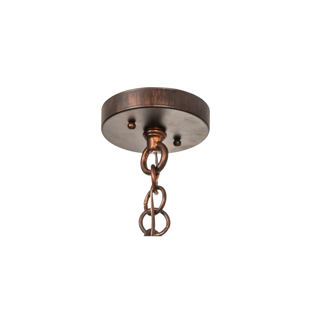 3 Light 14" Wide Taper Candle Pendant