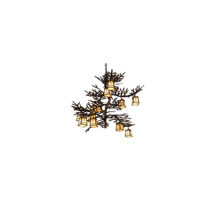 Long Pine Branch 12 Light 40" Wide Chandelier