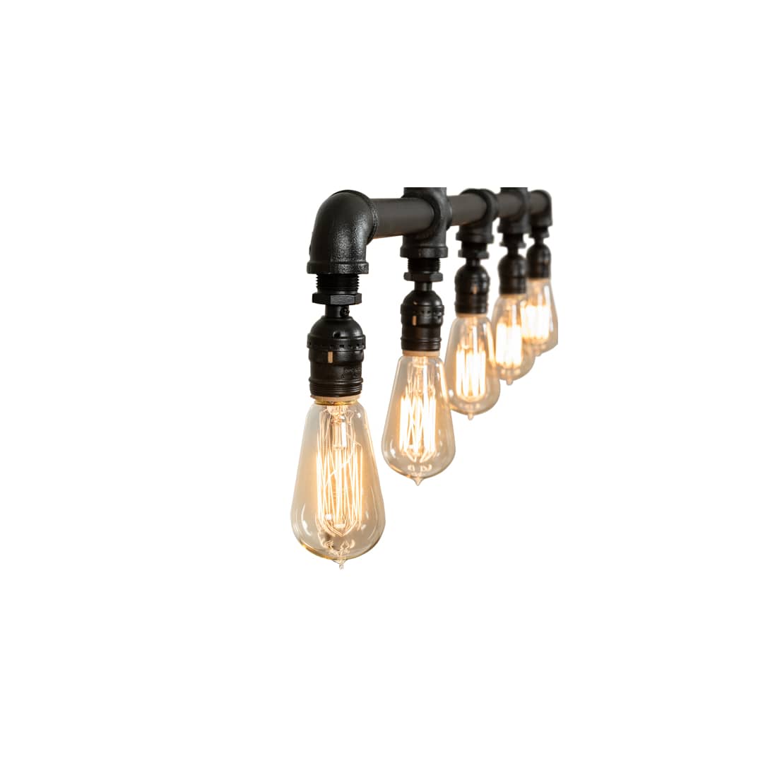 5 Light 48" Wide Linear Pendant