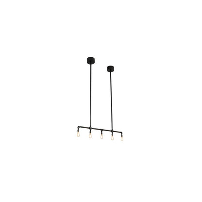 5 Light 48" Wide Linear Pendant