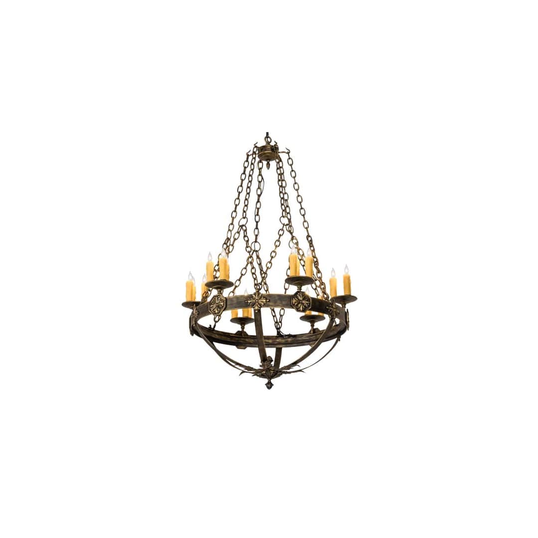 Neapolis 18 Light 32" Wide Taper Candle Style Chandelier