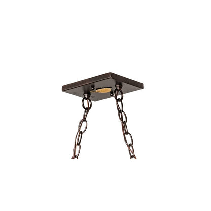 6 Light 48" Wide Billiard Linear Pendant