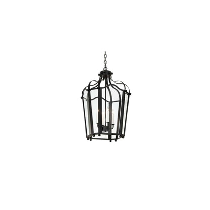 4 Light 20" Wide Taper Candle Pendant