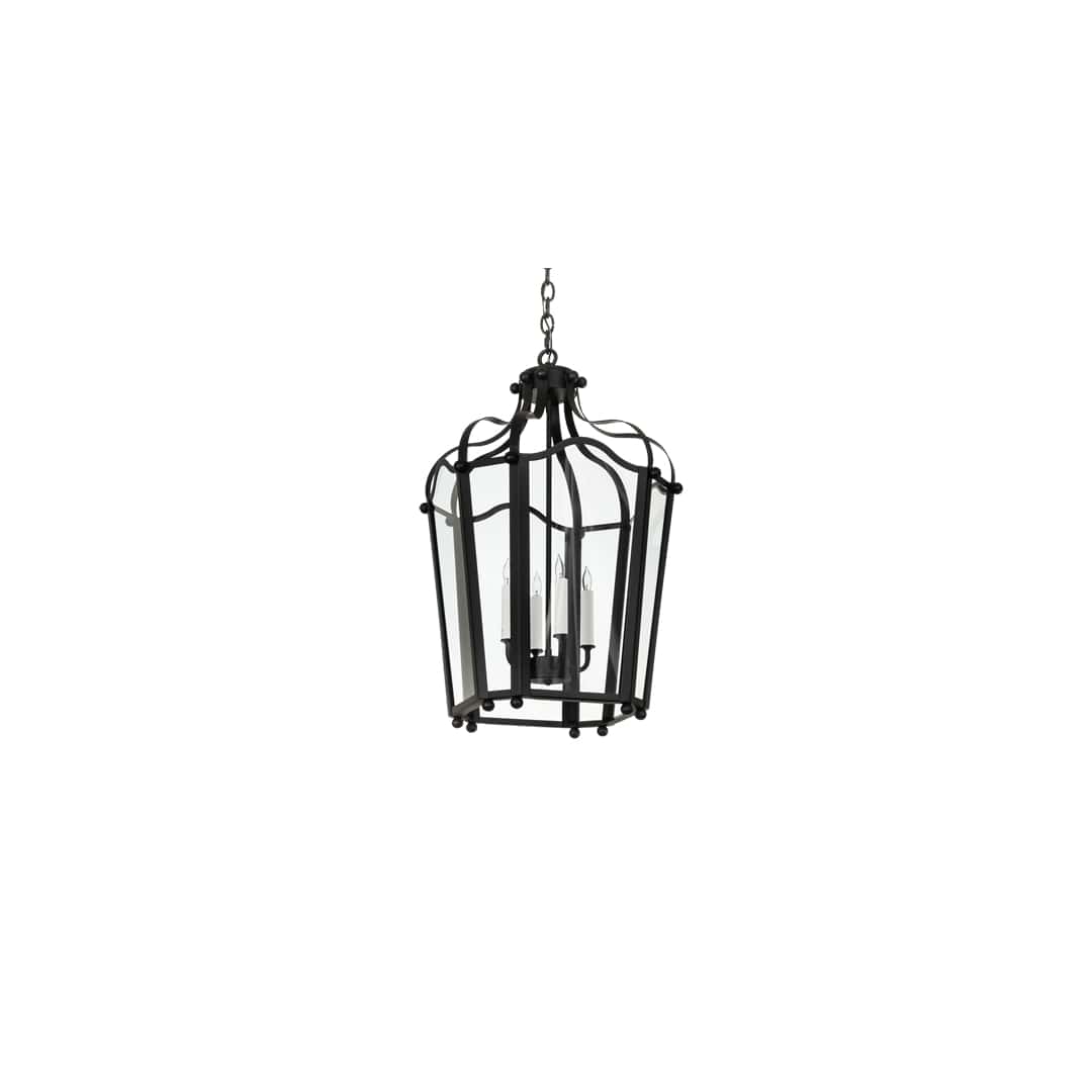 4 Light 20" Wide Taper Candle Pendant