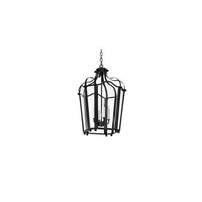 4 Light 20" Wide Taper Candle Pendant