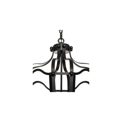 4 Light 20" Wide Taper Candle Pendant