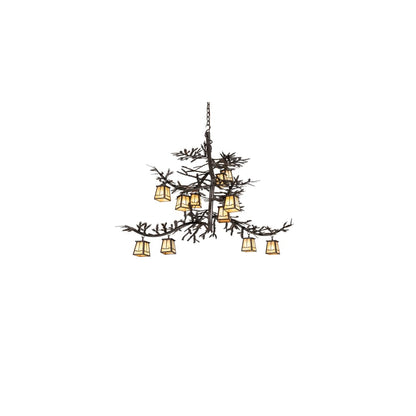 Long Pine Branch 12 Light 37" Wide Chandelier
