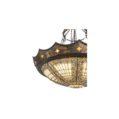 6 Light 50" Wide Pendant