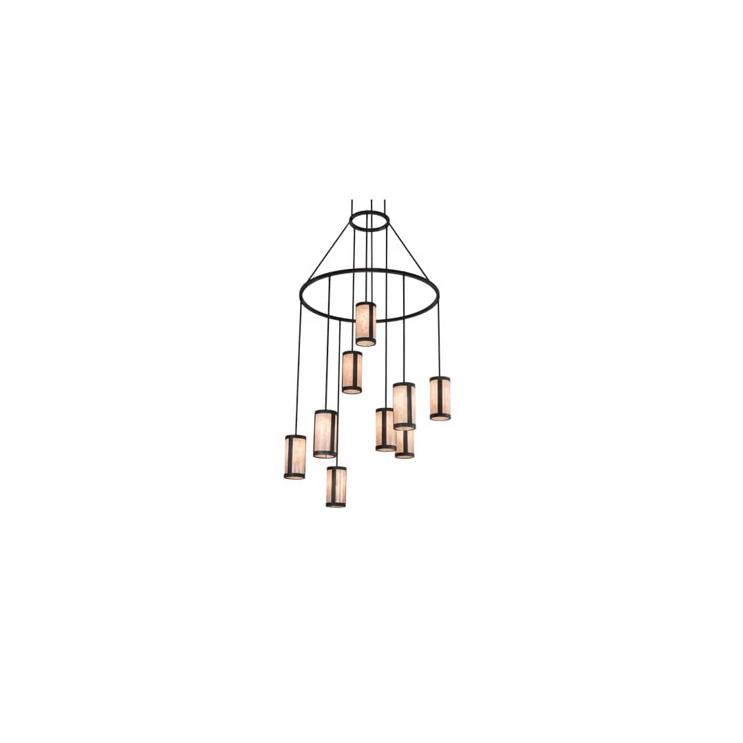 Cartier 9 Light 48" Wide Ring Chandelier