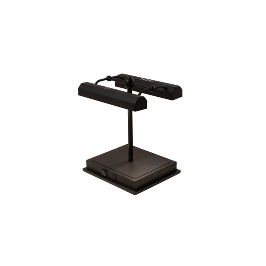 Utica Library 2 Light 17" Tall Buffet Table Lamp