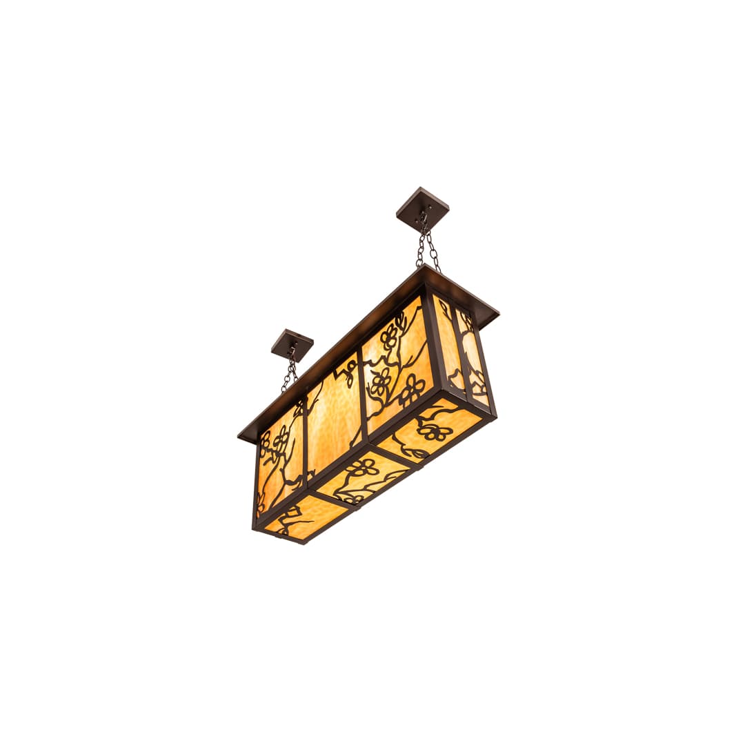 4 Light 38" Wide Linear Pendant
