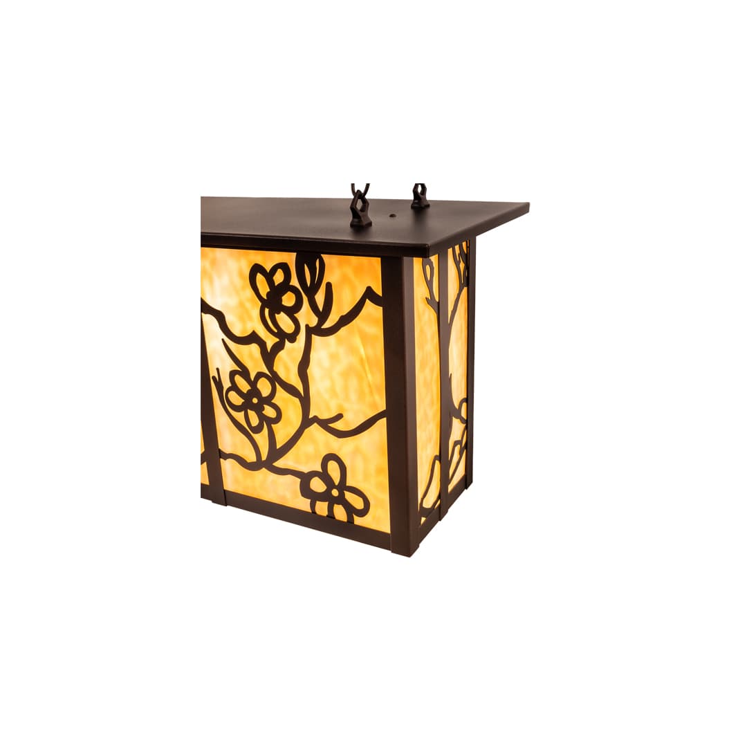 4 Light 38" Wide Linear Pendant