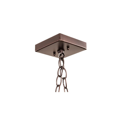 4 Light 38" Wide Linear Pendant