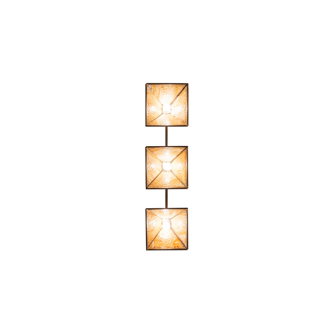3 Light 45" Wide Linear Pendant