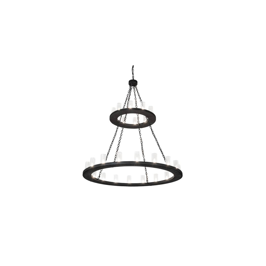 Loxley 28 Light 60" Wide Ring Chandelier