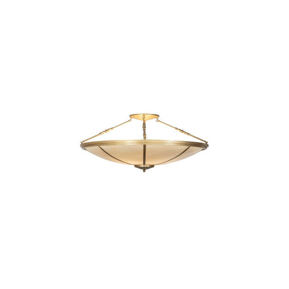 Commerce 8 Light 45" Wide Semi-Flush Bowl Ceiling Fixture