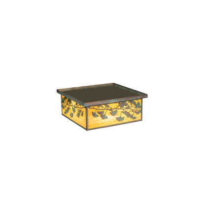 Hyde Park Ginkgo 6 Light 28" Wide Flush Mount Square Ceiling Fixture