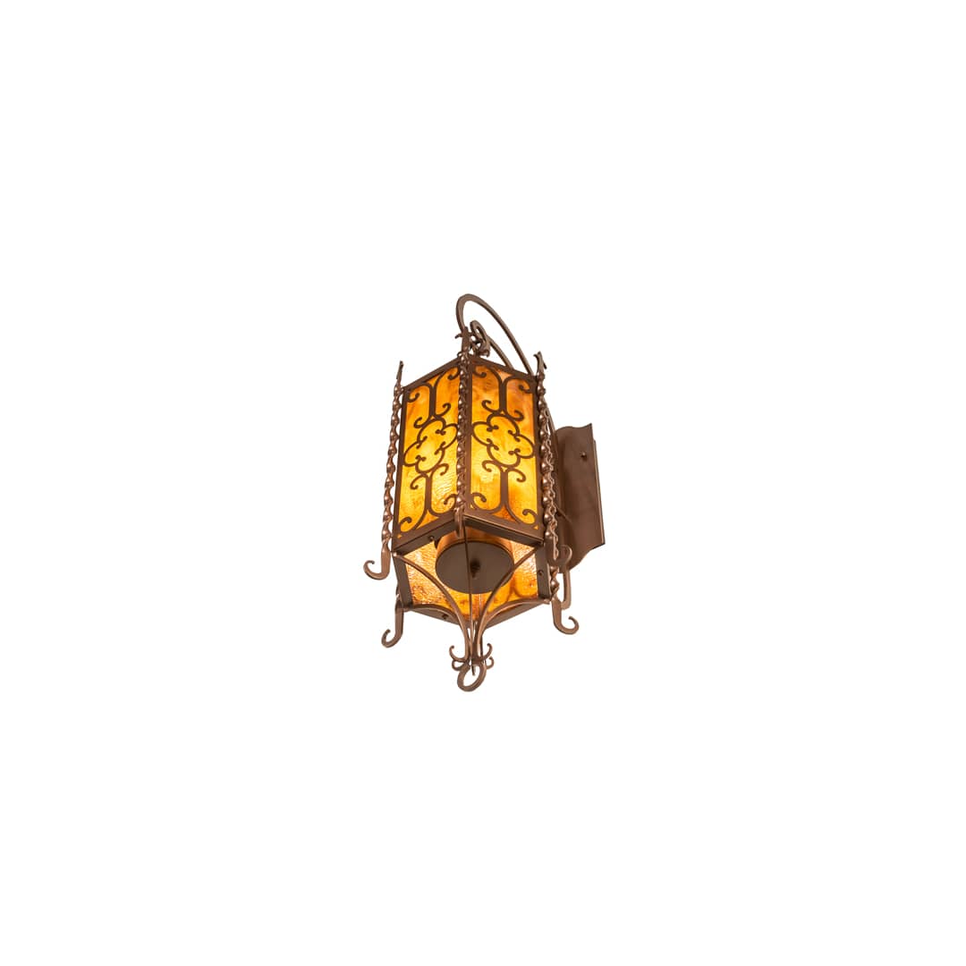 3 Light 33" Tall Wall Sconce