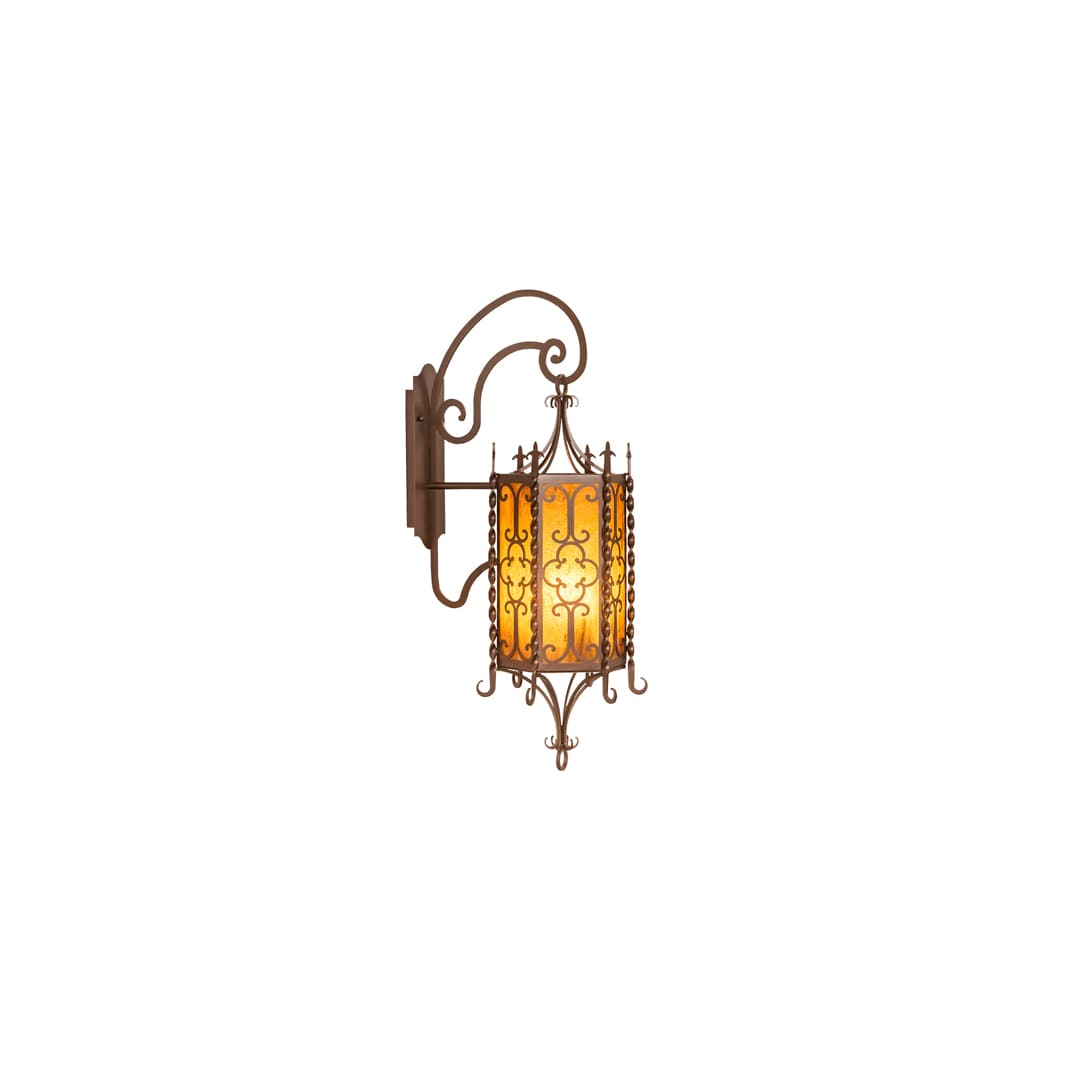 3 Light 33" Tall Wall Sconce