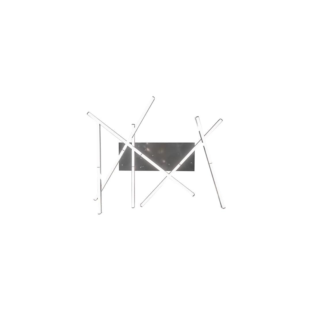 6 Light 93" Wide Abstract Multi Light Pendant
