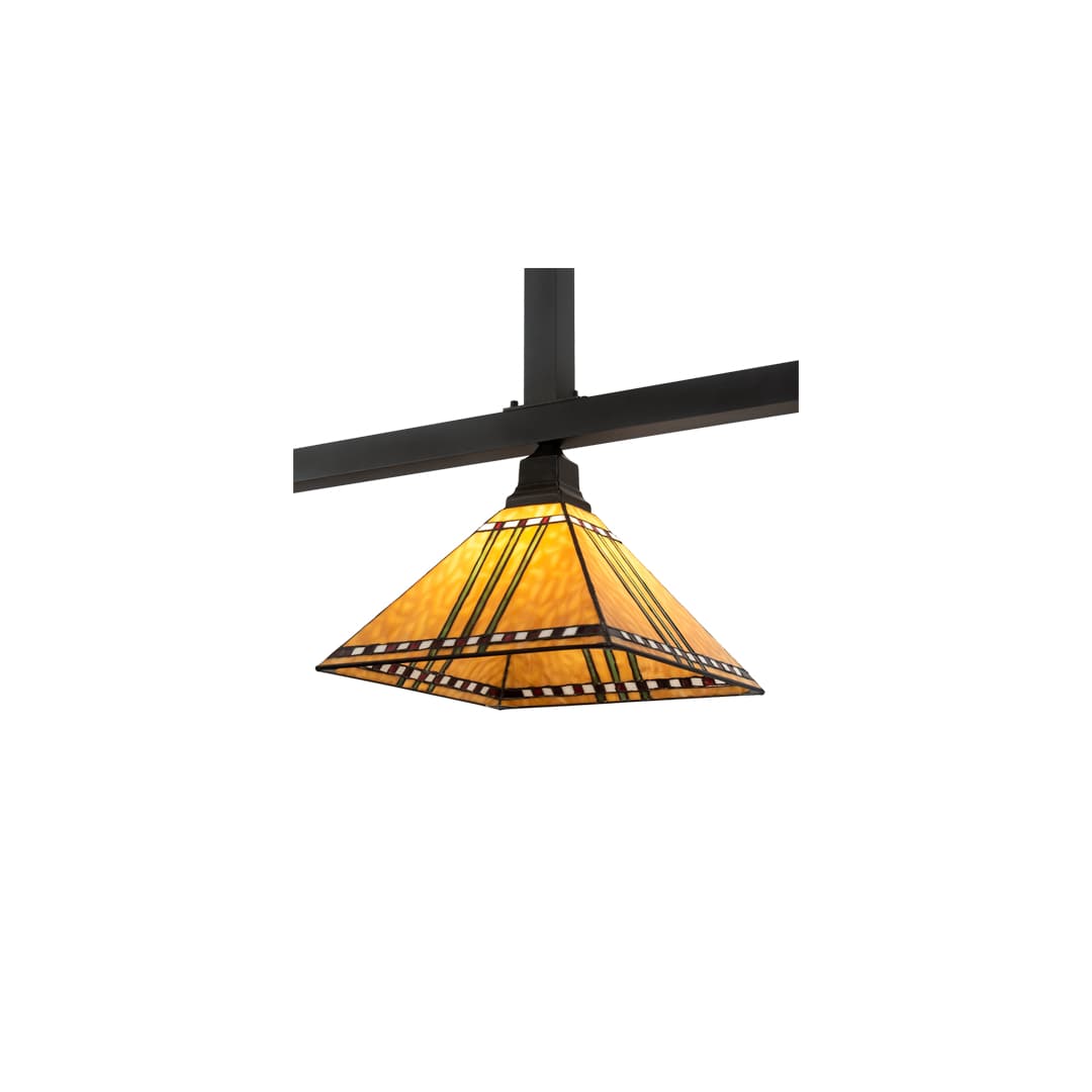 3 Light 62" Wide Linear Pendant