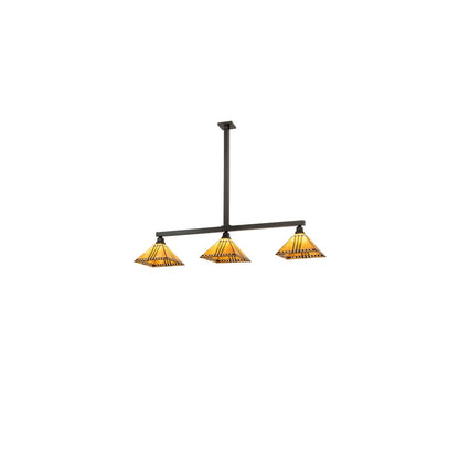 3 Light 62" Wide Linear Pendant