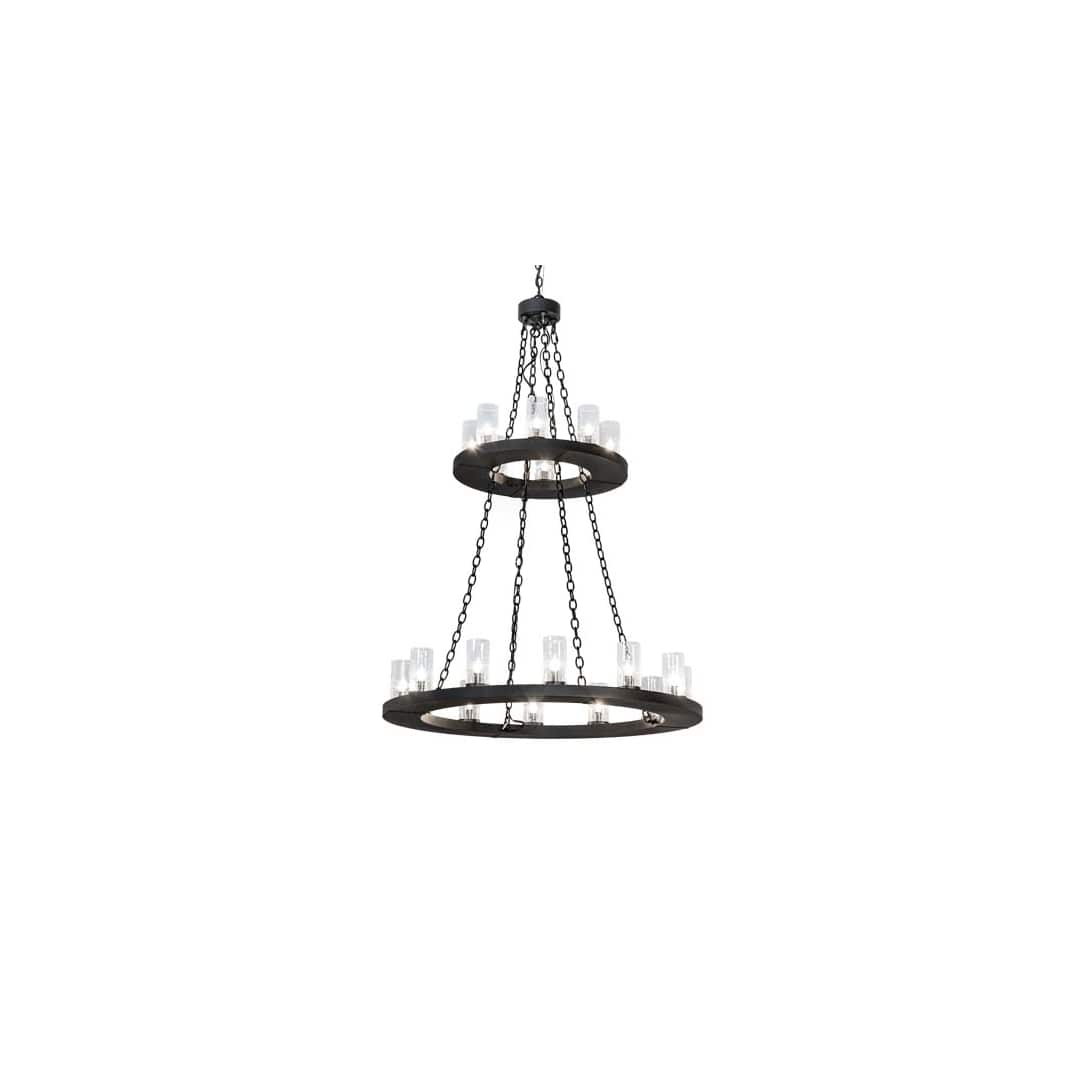 Loxley 20 Light 42" Wide Ring Chandelier
