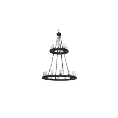 Loxley 20 Light 42" Wide Ring Chandelier