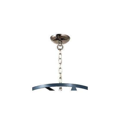 8 Light 18" Wide Taper Candle Pendant